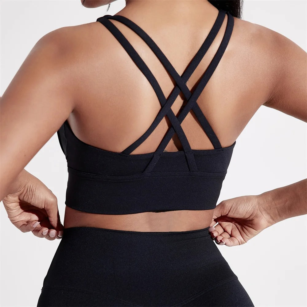 Women’s Cross-Back Sports Bra
