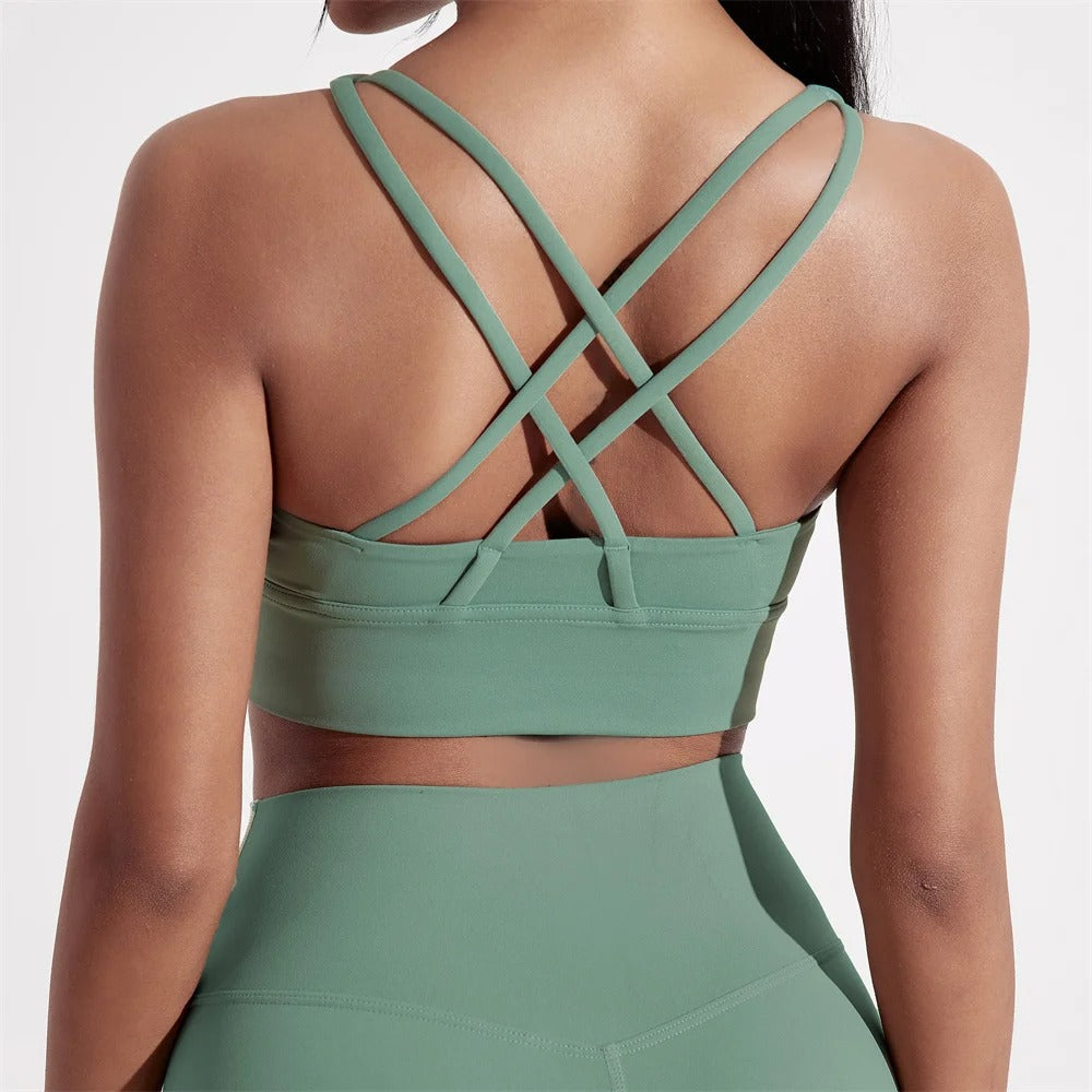Women’s Cross-Back Sports Bra